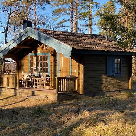 Timrad Stuga I Kanten Av Skogen Med Spa Moejlighet Mullsjö Esterno foto